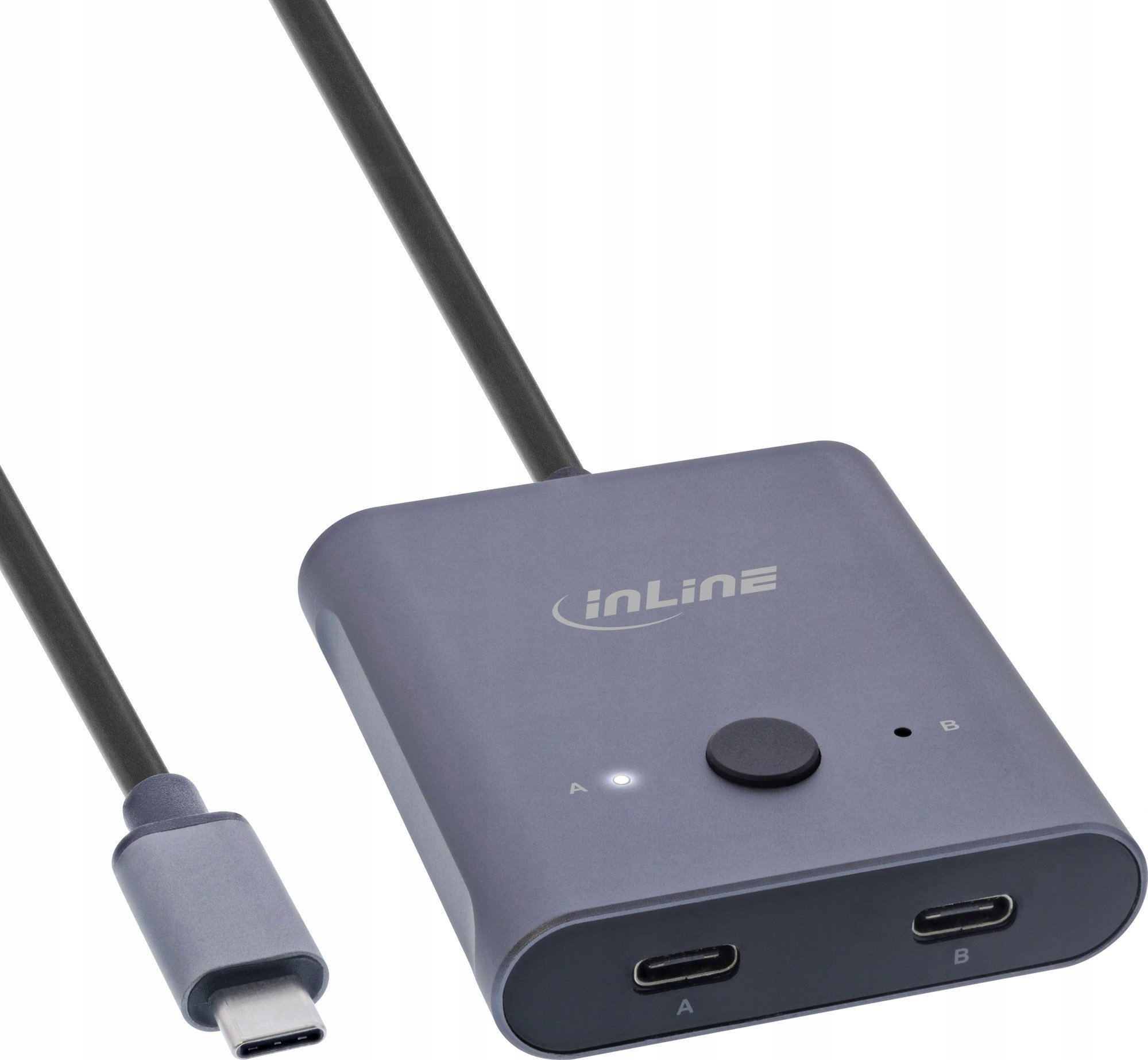 Встроенный переключатель USB-C, двунаправленный (данные и