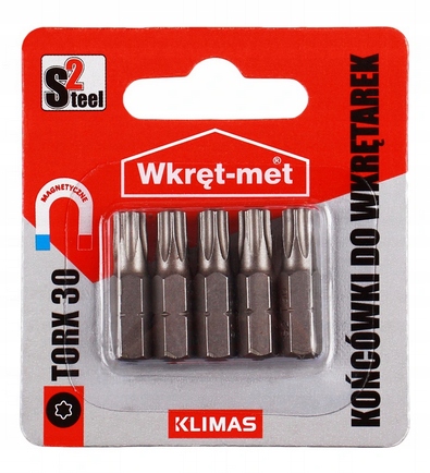 

Wkręt-met Końcówka Do Wkrętarki Torx 30 5 Sztuk