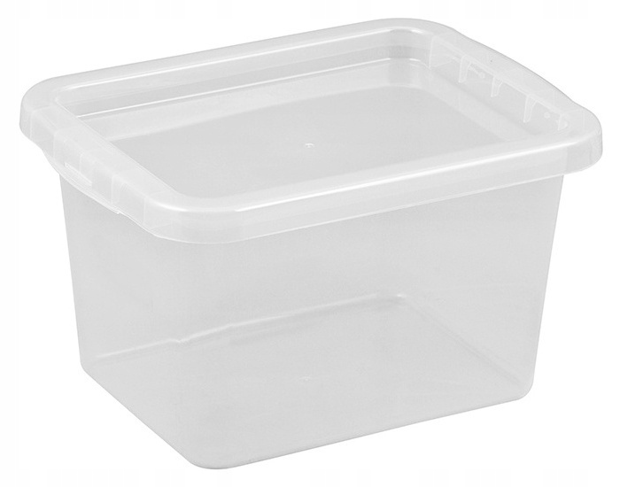 

Pojemnik, pudełko z pokrywą Basic 9 L Plast Team