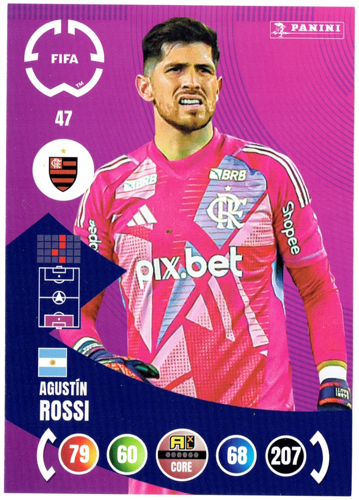 Fifa Club World Cup 2025 Core Team Mate 47 Agustin Rossi Flamengo