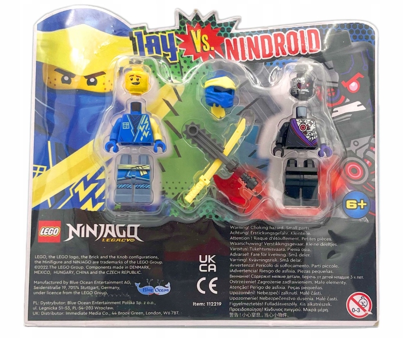 Lego Ninjago Jay vs. Nindroid nr. 112219