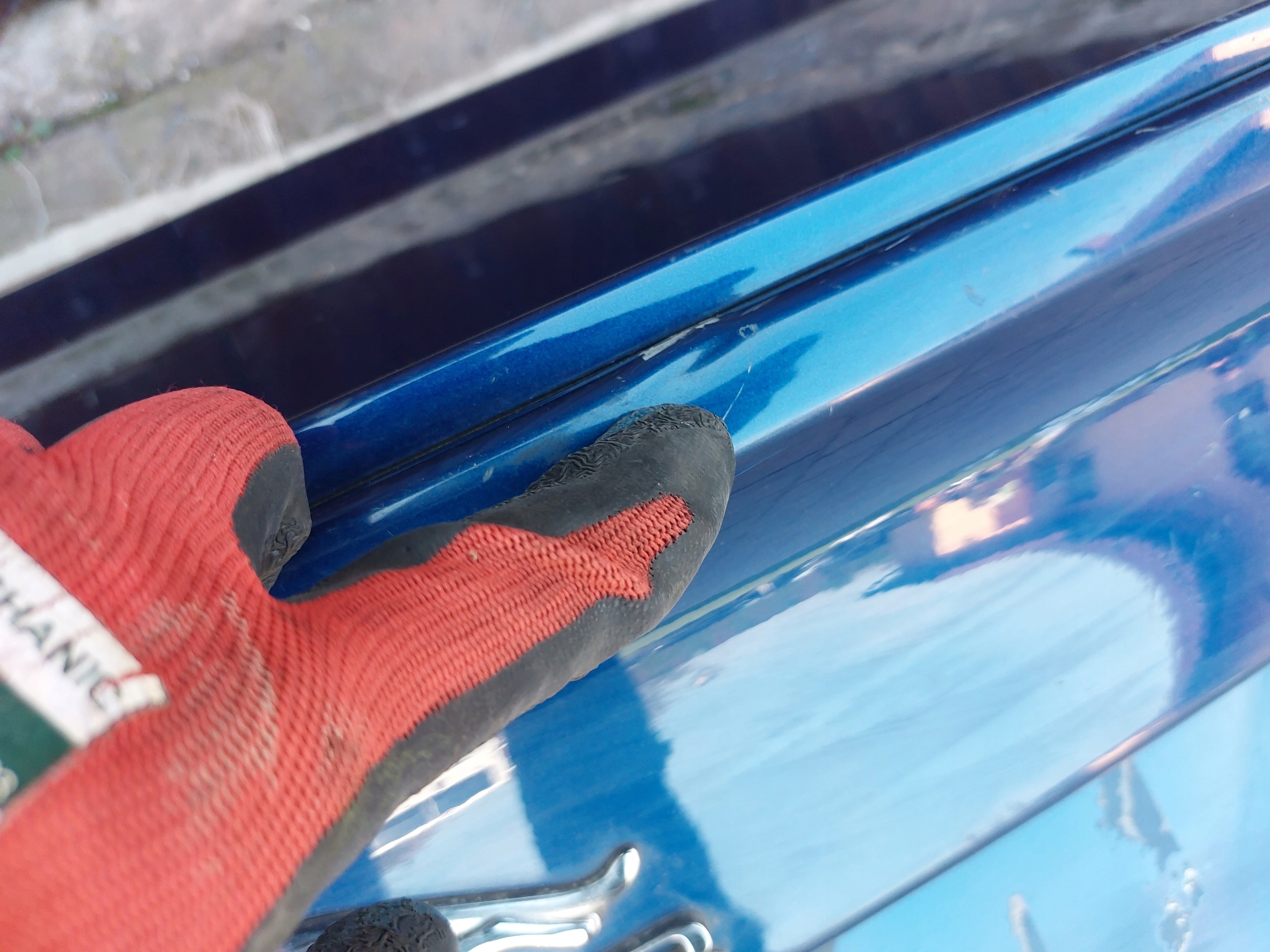 heckklappe kofferraumdeckel JAGUAR XE blaue