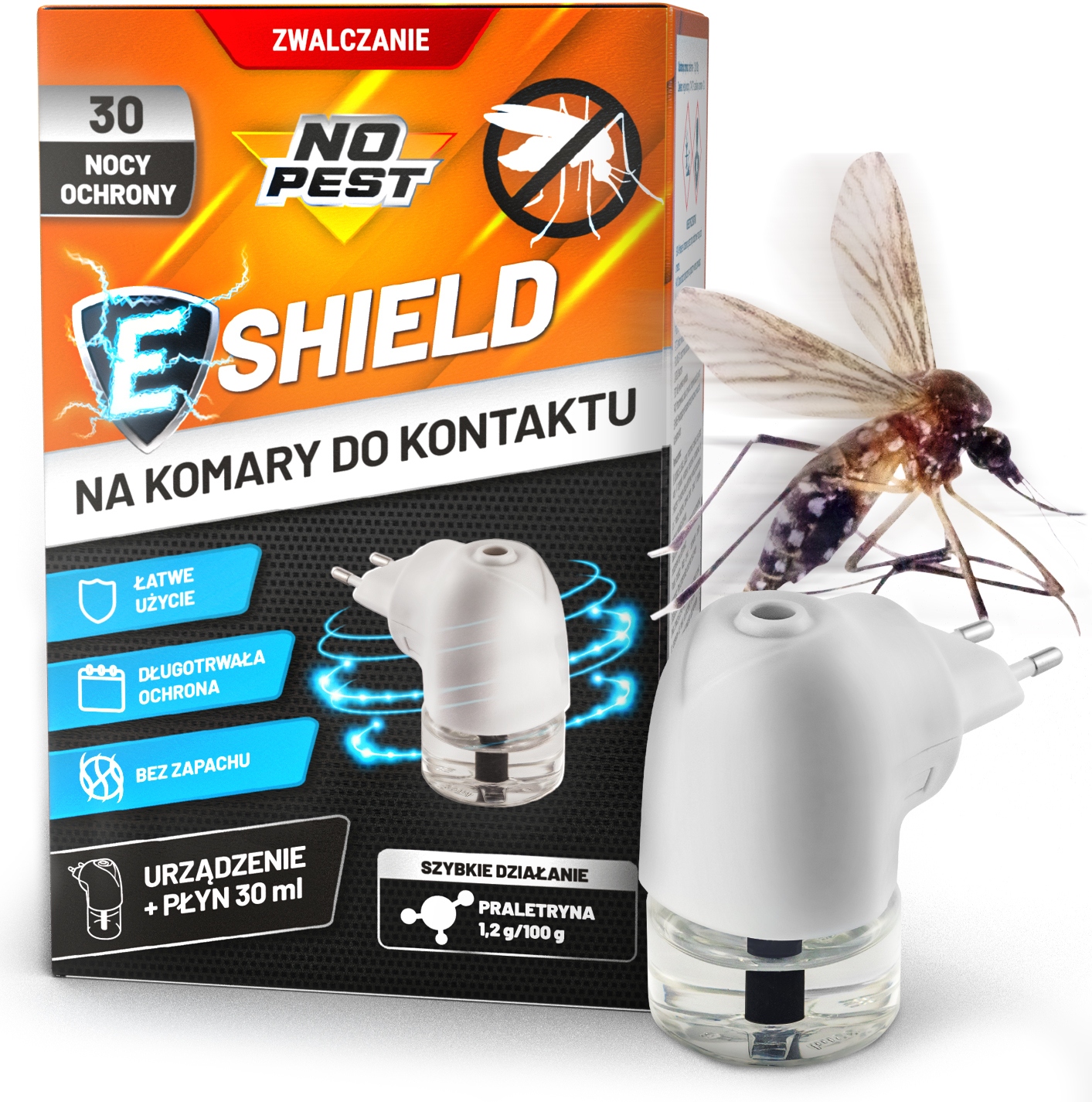 

Fumigator Środek Na Komary Muchy Muszki No Pest