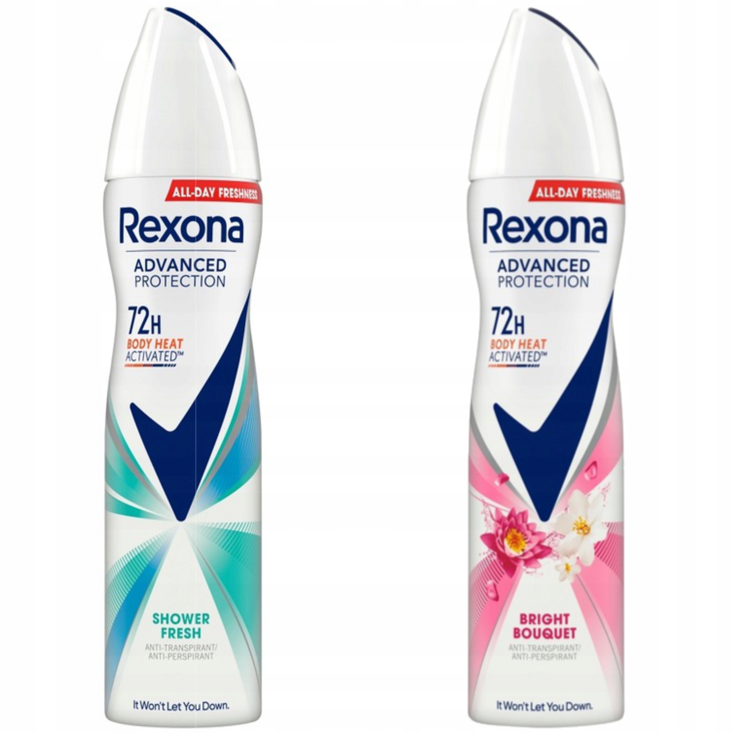 Rexona Advanced Protect Pro Ženy Sada Antiperspirant Spray MIX 2x150ML
