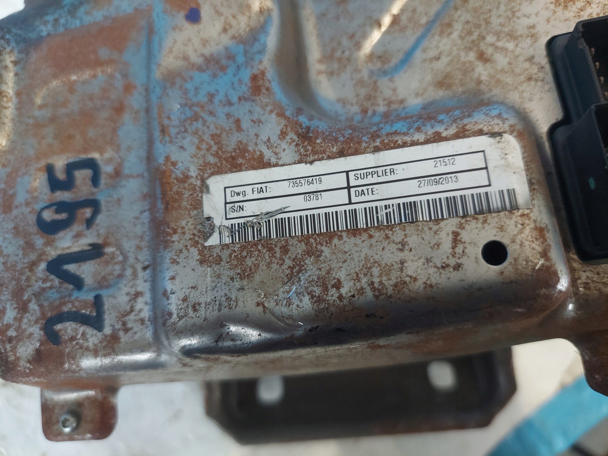 control electrics FIAT 500 2013 R 735576419