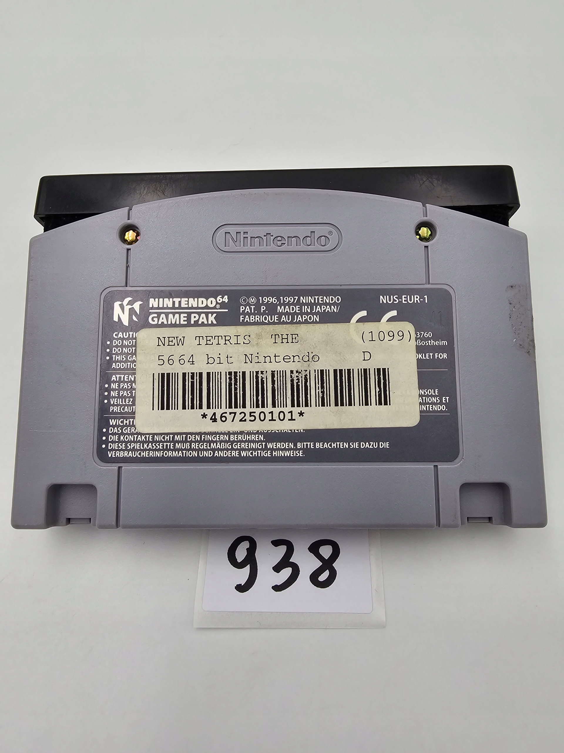 NINTENDO 64 THE NEW TETRIS ORYGINAŁ Platforma Nintendo 64