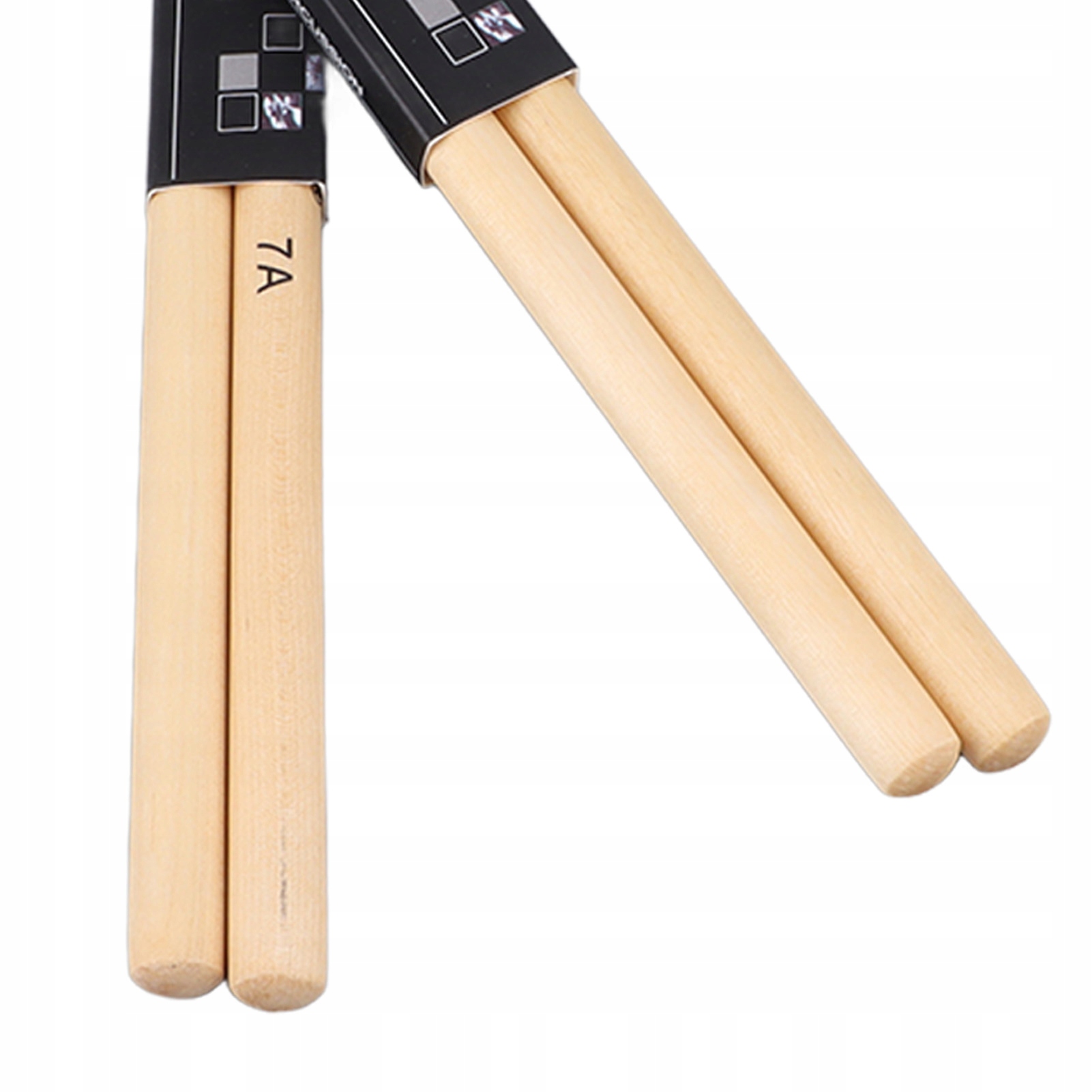 2 pary pałeczek do perkusji Drewno klonowe 7A pałki Stan opakowania oryginalne
