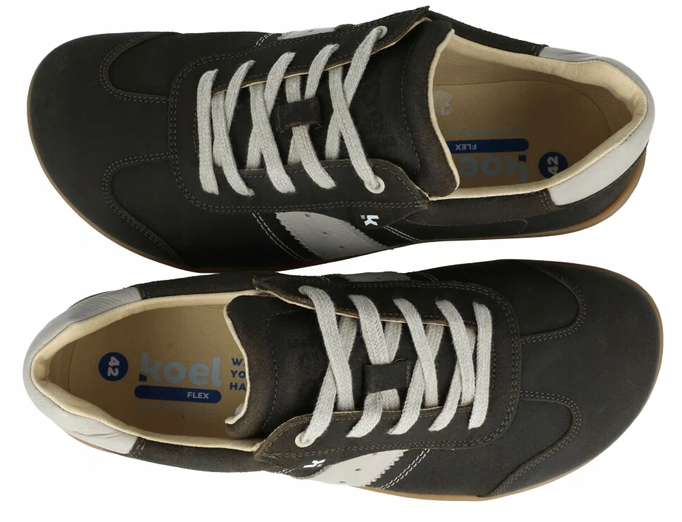 Koel barefoot Ilo Suede – pánské boty s pružnou podrážkou zero drop R45