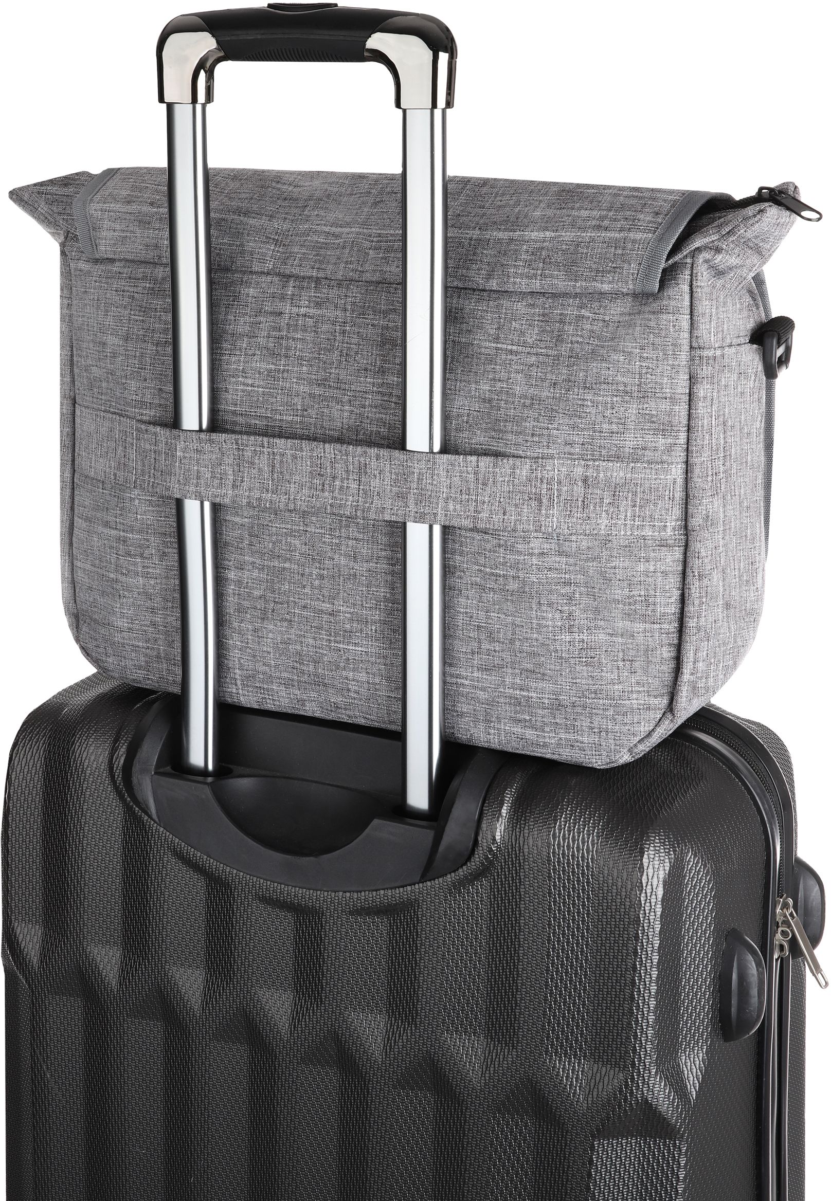 Torba do wózka dziecięcego duża dla mamy taty uniwersalna organizer ZAGATTO Kolor szary