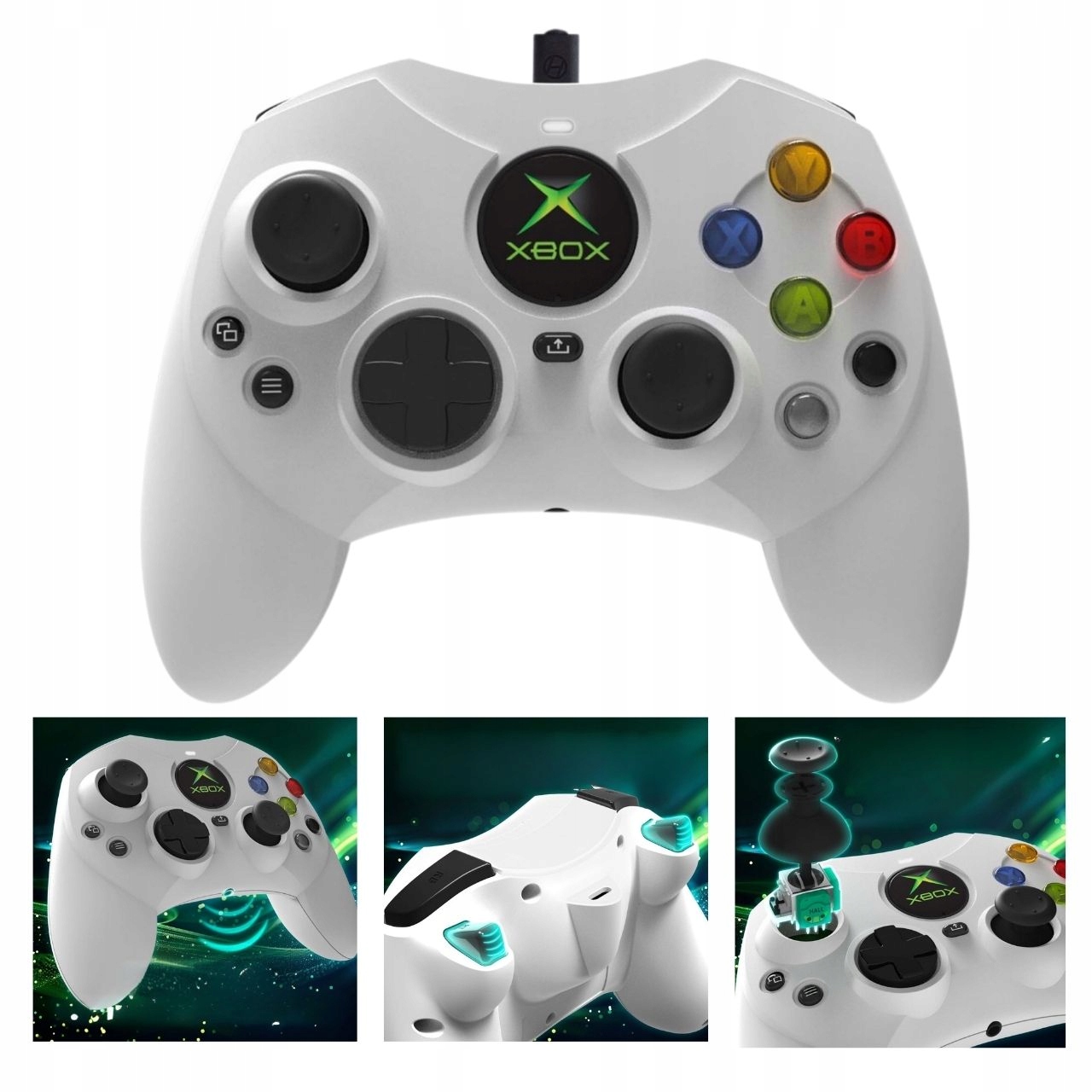 Przewodowy pad biały Xbox Series X|s, Xbox One