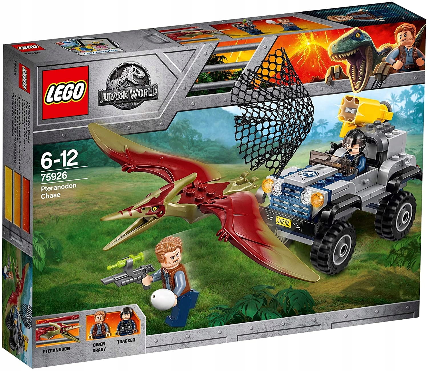 LEGO 75926 JURRASIC WORLD POŚCIG ZA PTERANODONEM