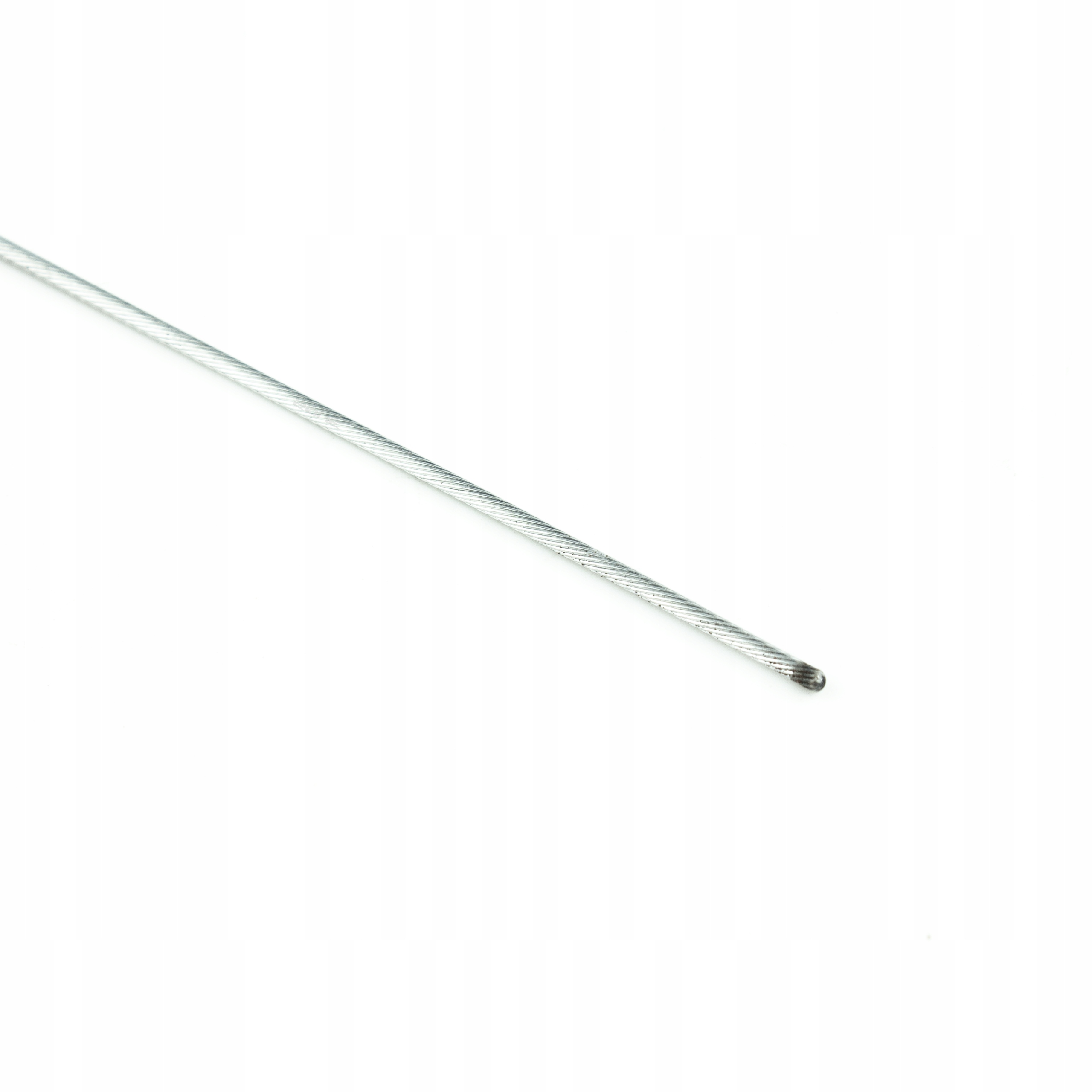 Linka hamulca rowerowa przód z pancerzem niebieska Wykończenie inne