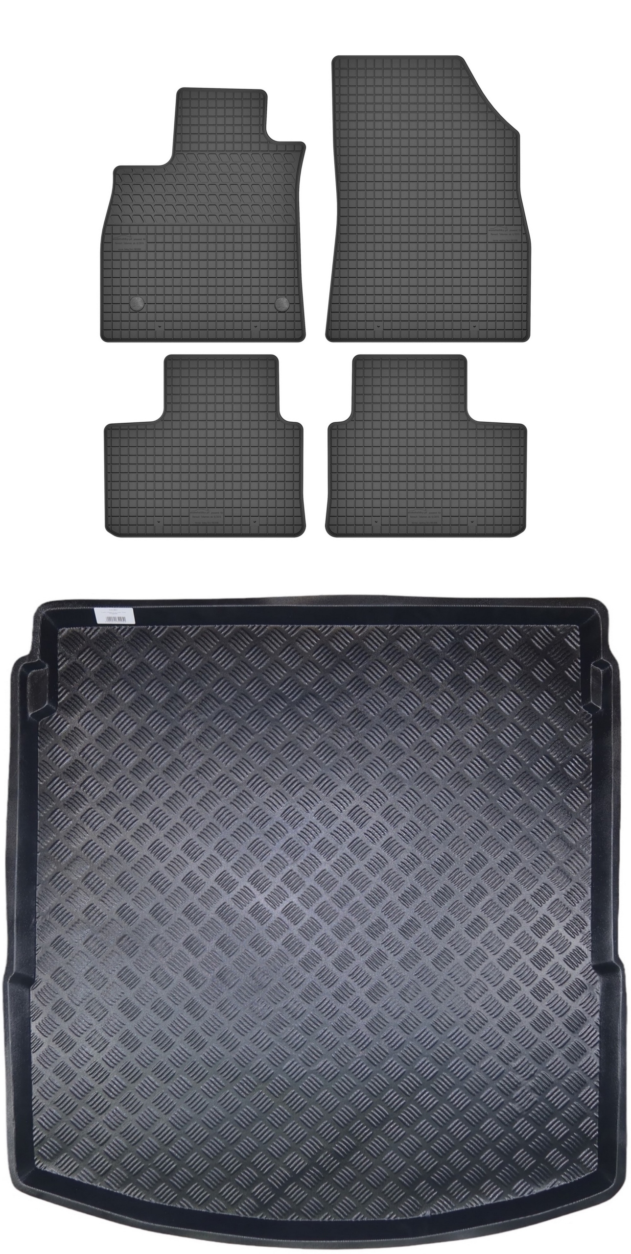 Koberce nosič pro: Renault Talisman 2015-2022 sedan