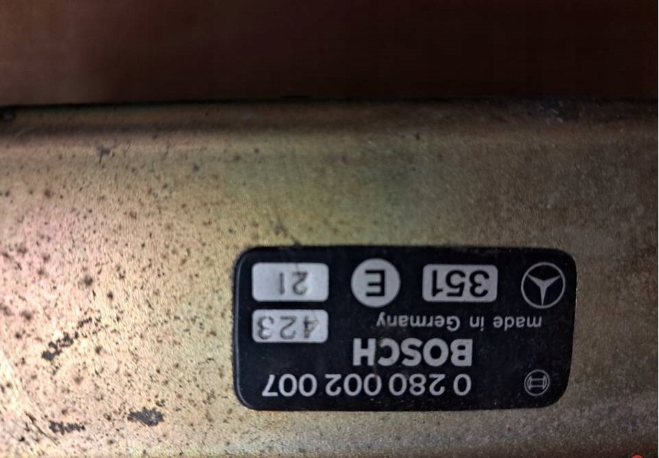 computer Motore MERCEDES 107 W116 350 D-JET 0280002007