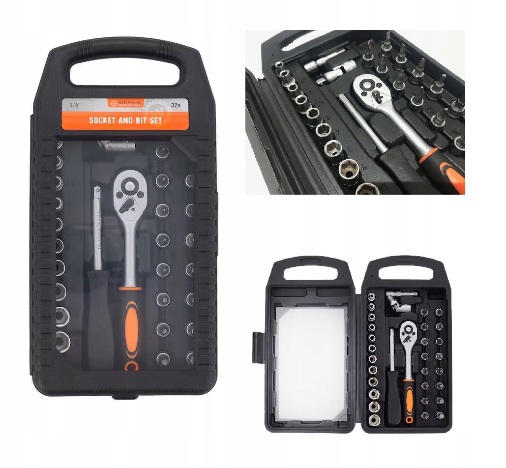 Набір насадок і Біт Werckmann 32 el. НАЧИННЯ