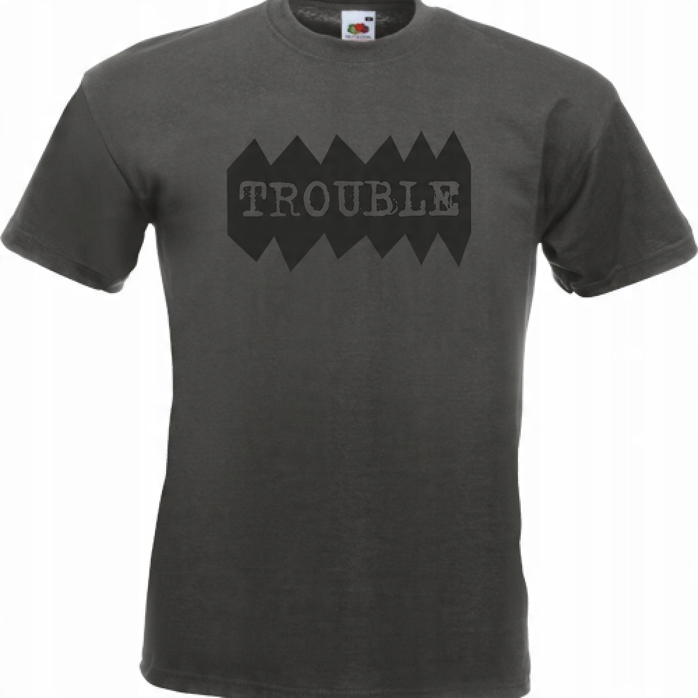 

Koszulka double trouble dla par 2 XL grafitowa
