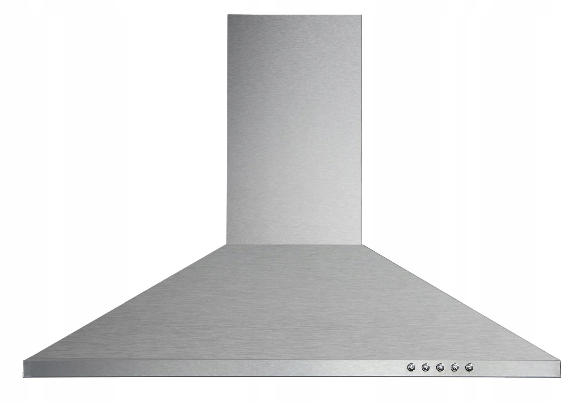 Okap kuchenny Arset Orkan 60cm srebrny kominowy pochłaniacz wyciąg Led