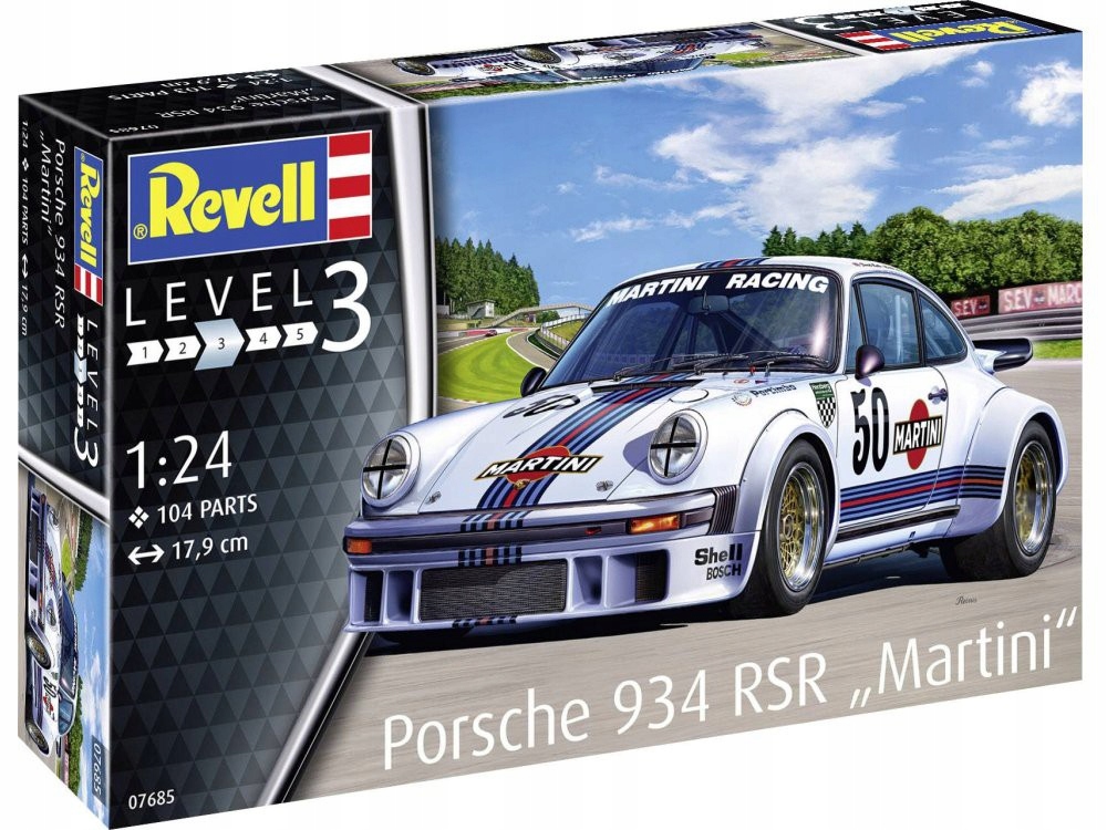 1/24 Porsche 934 Rsr Martine Revell 07685