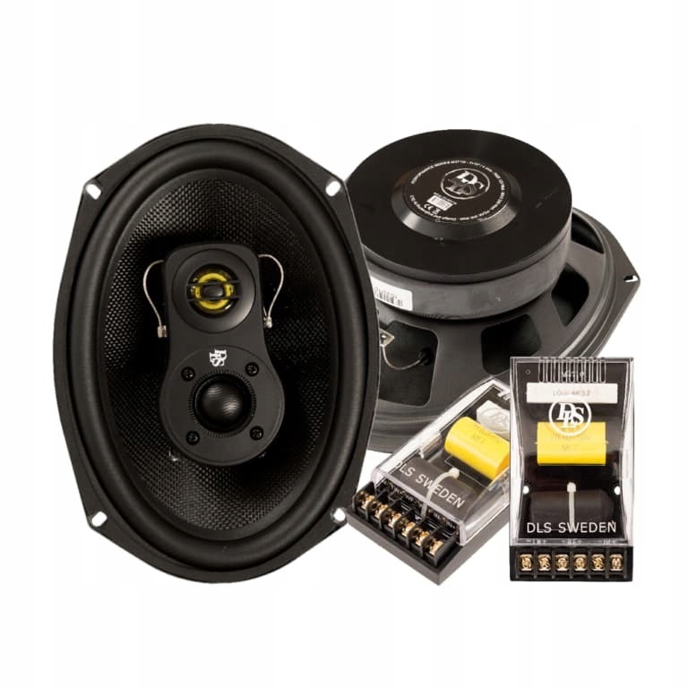 Dls M3710i Reproduktory 7x10" 3-pásmové 120W Rms do otvoru 6x9