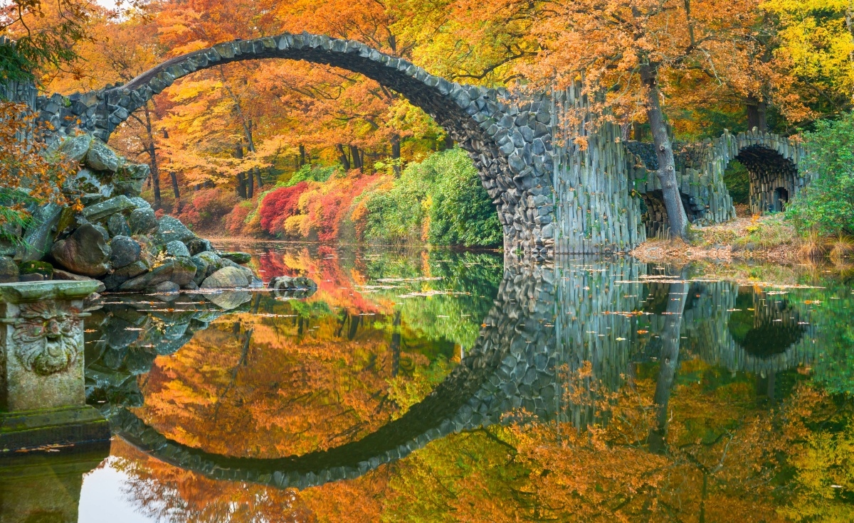 

Fototapeta Flizelinowa Most łukowy 416x254