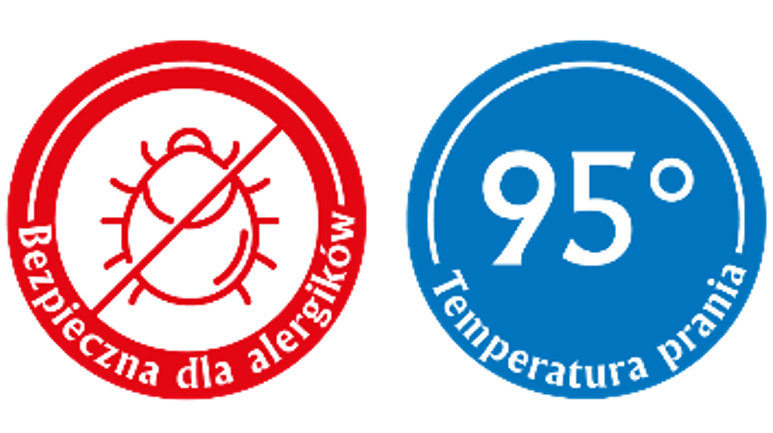 Kołdra antyalergiczna Termo 200x220 Inter Widex Kolor dominujący ecru