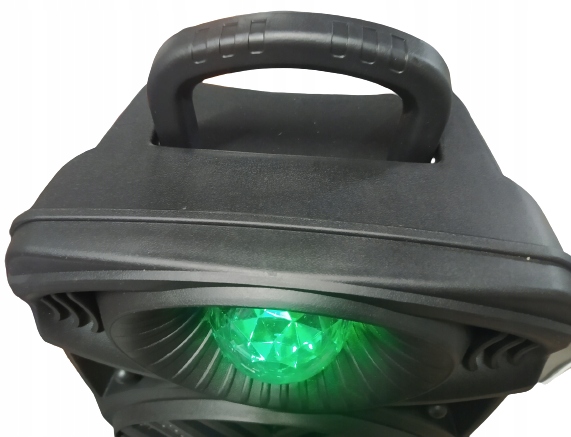 GŁOŚNIK BLUETOOTH BEZPRZEW 8" Z KULĄ ŚWIETLNĄ Marka inna