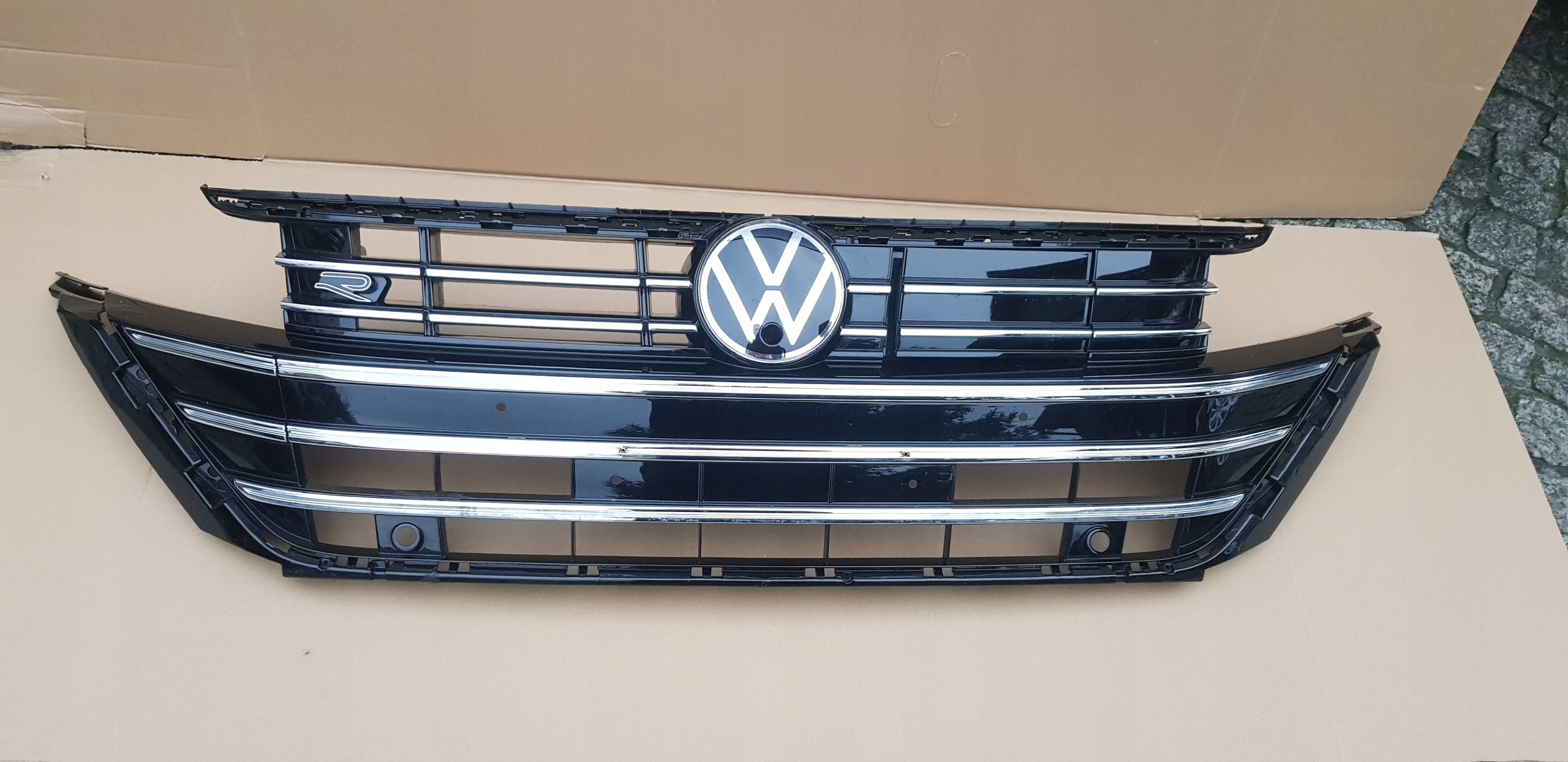 VW Arteon 3H Kühlergrill FRONTGRILL Kühlergitter 3G0853651GA - Thumbnail 1