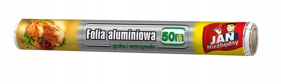 

Jan Niezbędny Folia Aluminiowa Spożywcza 50m
