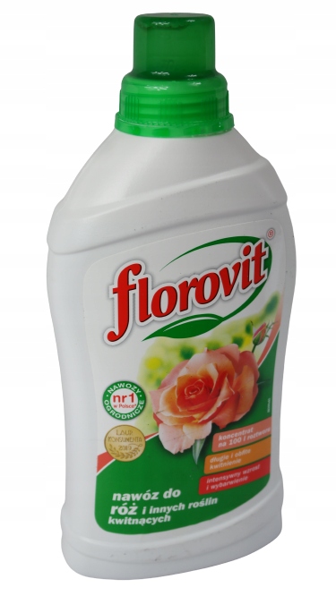 

Florovit nawóz do róż, roślin kwitnących płynny 1L