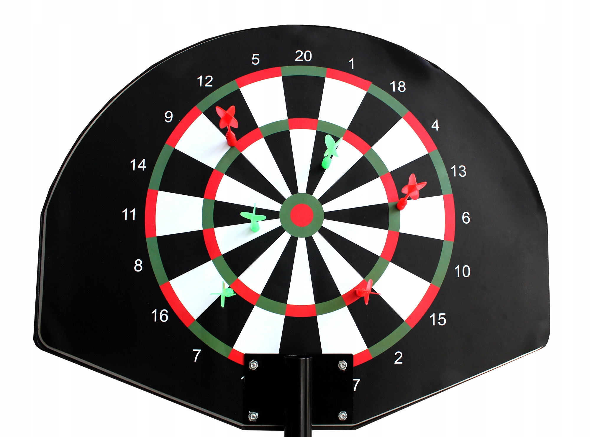 ZESTAW KOMPLET do koszykówki 2w1 Kosz do koszykówki + Tablica z rzutkami Model MR6116