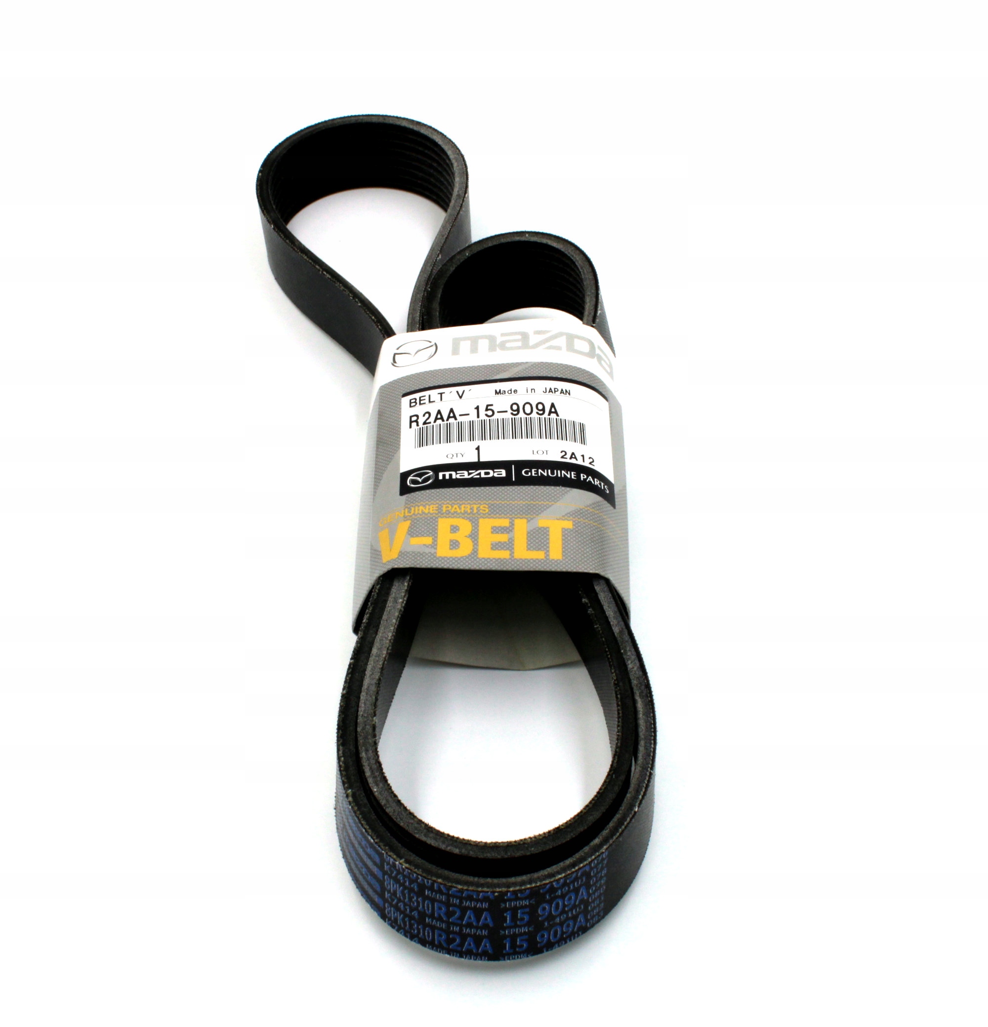 R2AA15909A - ПОЛІКЛИНОВИЙ РЕМІНЬ НАВІСНОГО ОБЛАДНАННЯ MAZDA 2,2