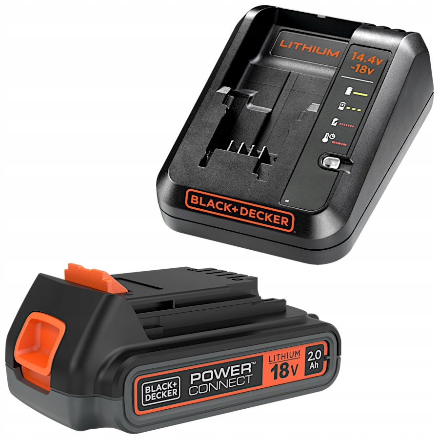

Black Decker BDC1A Ładowarka Akumulator 2.0Ah 18V