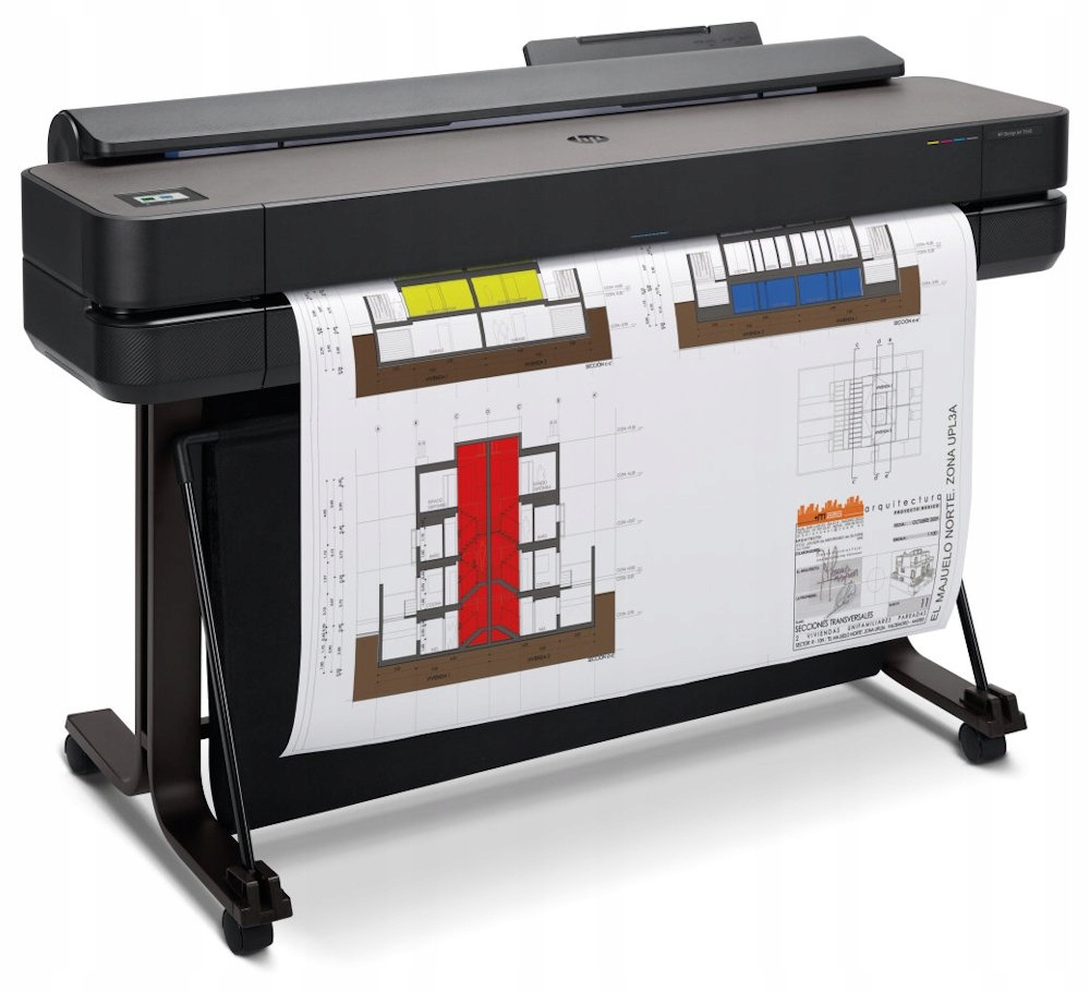Hp DesignJet T650 36" (A0+, 25s A1, Usb 2.0, Ethernet, Wi-Fi)