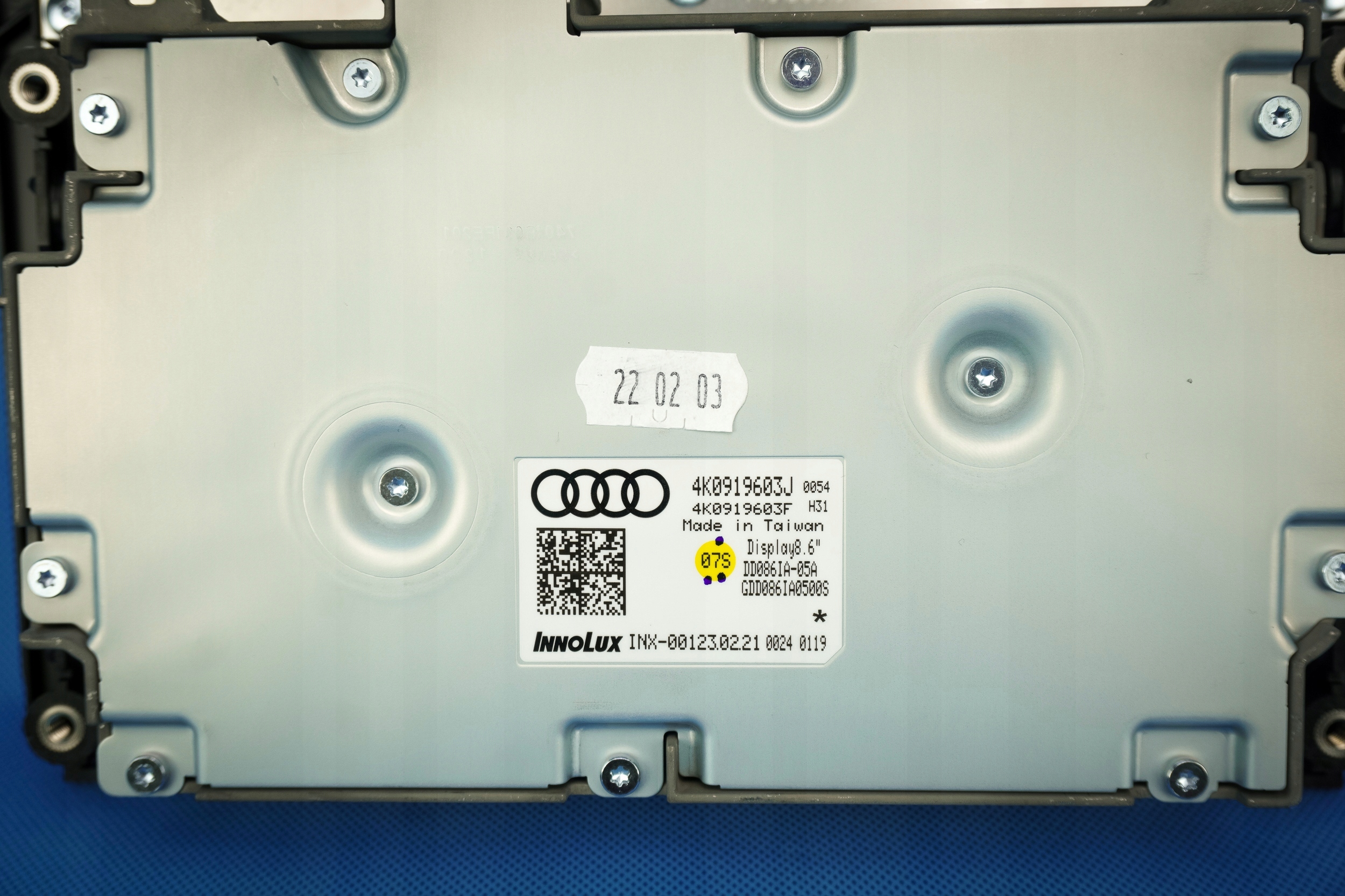 display MMI MIB3 Audi A6 4K A7 4K8 4K0919603J