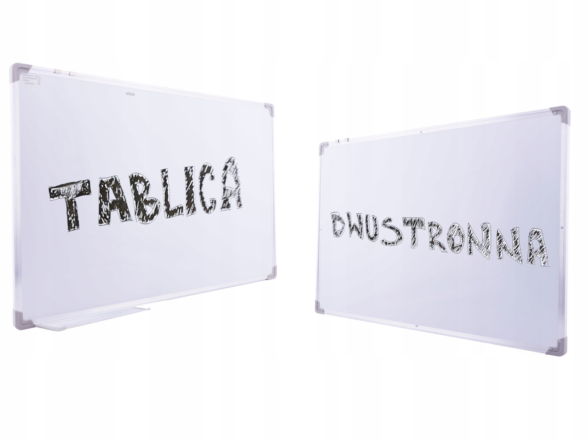 

Dwustronna tablica magnetyczna suchościerna 120x90