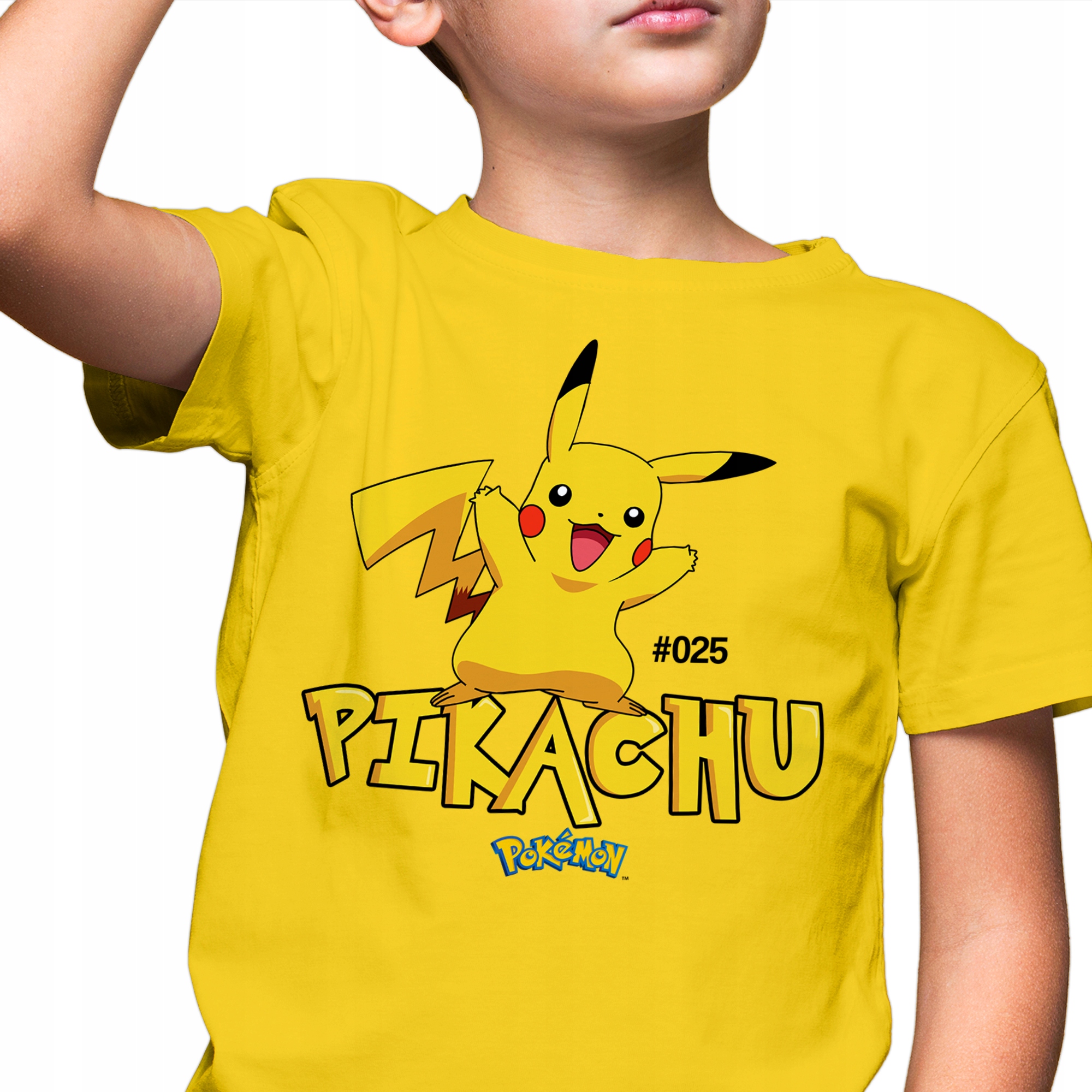 

Koszulka Dziecięca Żółta 122-128cm Pika Pika