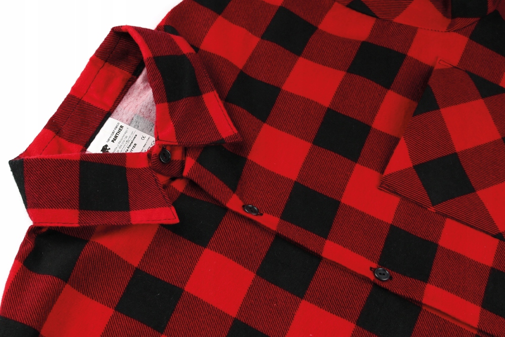 KOSZULA FLANELOWA ROBOCZA CZERWONA L Model HERA RED L