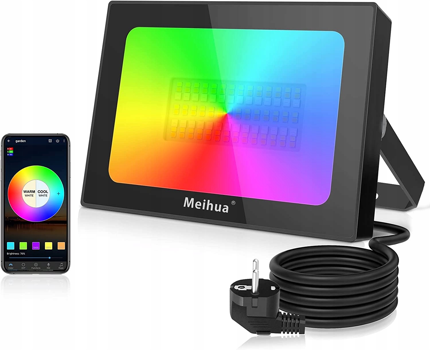 ЛАМПА ПРОЖЕКТОР RGB ДОДАТОК 42W MEIHUA