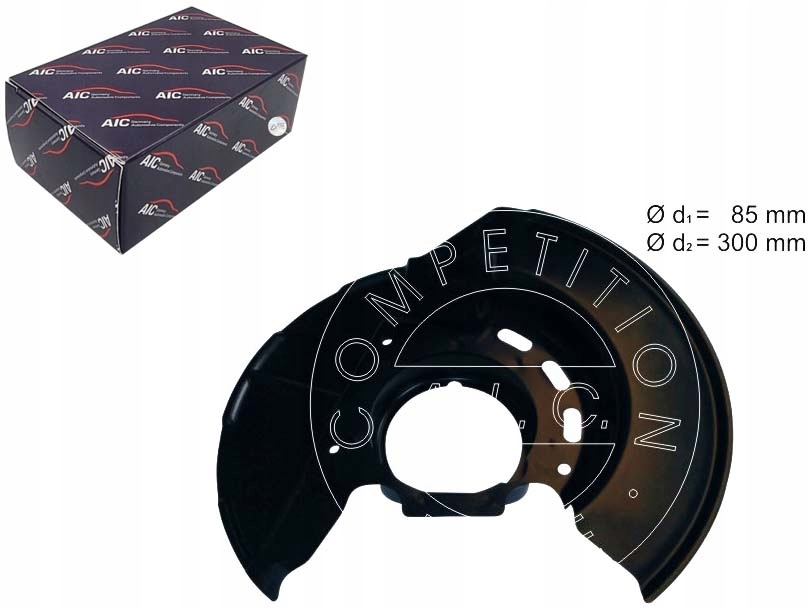 OSŁONA TARCZY HAM.PRAWA AIC