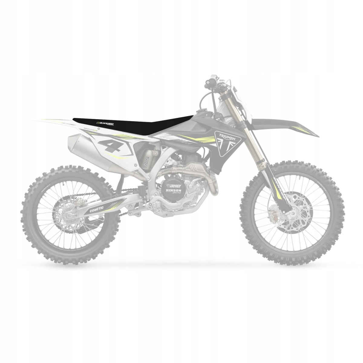Blackbird Poťah Poťah Na Sedadlo Triumph Tf 250X '24-'25 Zebra K