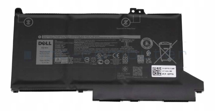 Dell 42Wh lithium-iontová baterie