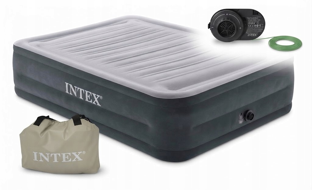 Matrace Pro Dvě Osoby S Vestavěnou Pumpičkou 2026 Intex 64418ND