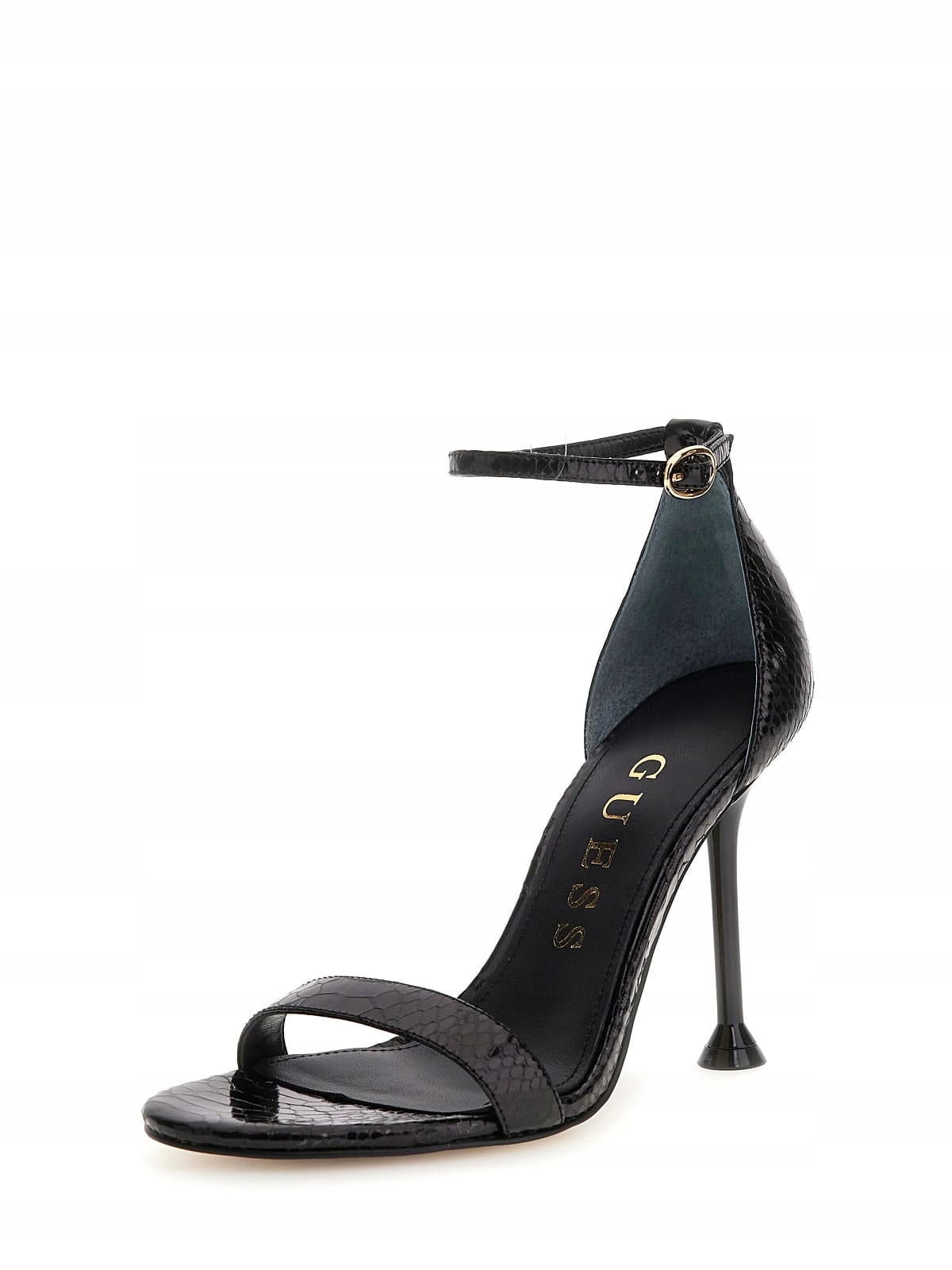 Dámské sandály Guess FLPNY2 PEL03 Black 40, Černá