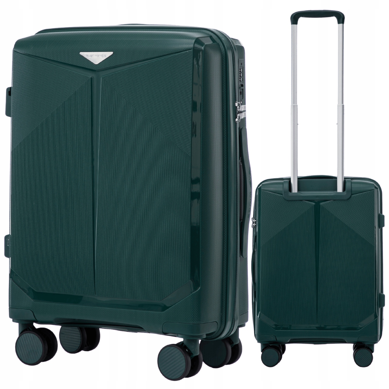 Kabinové zavazadlo Malý kufr na 4 kolečkách Polypropylen Tsa zámek Wings silný