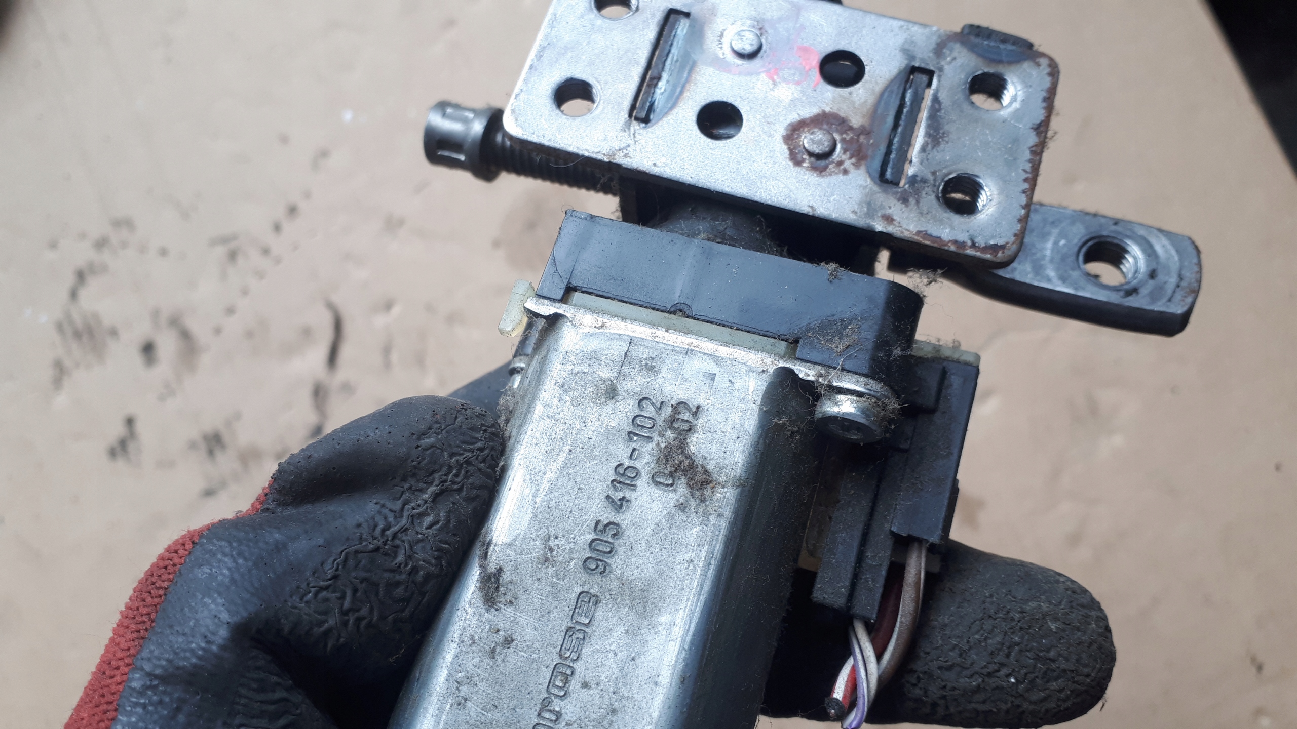 A4 B7 B6 mini motor seat 906005-102 front A6 C6