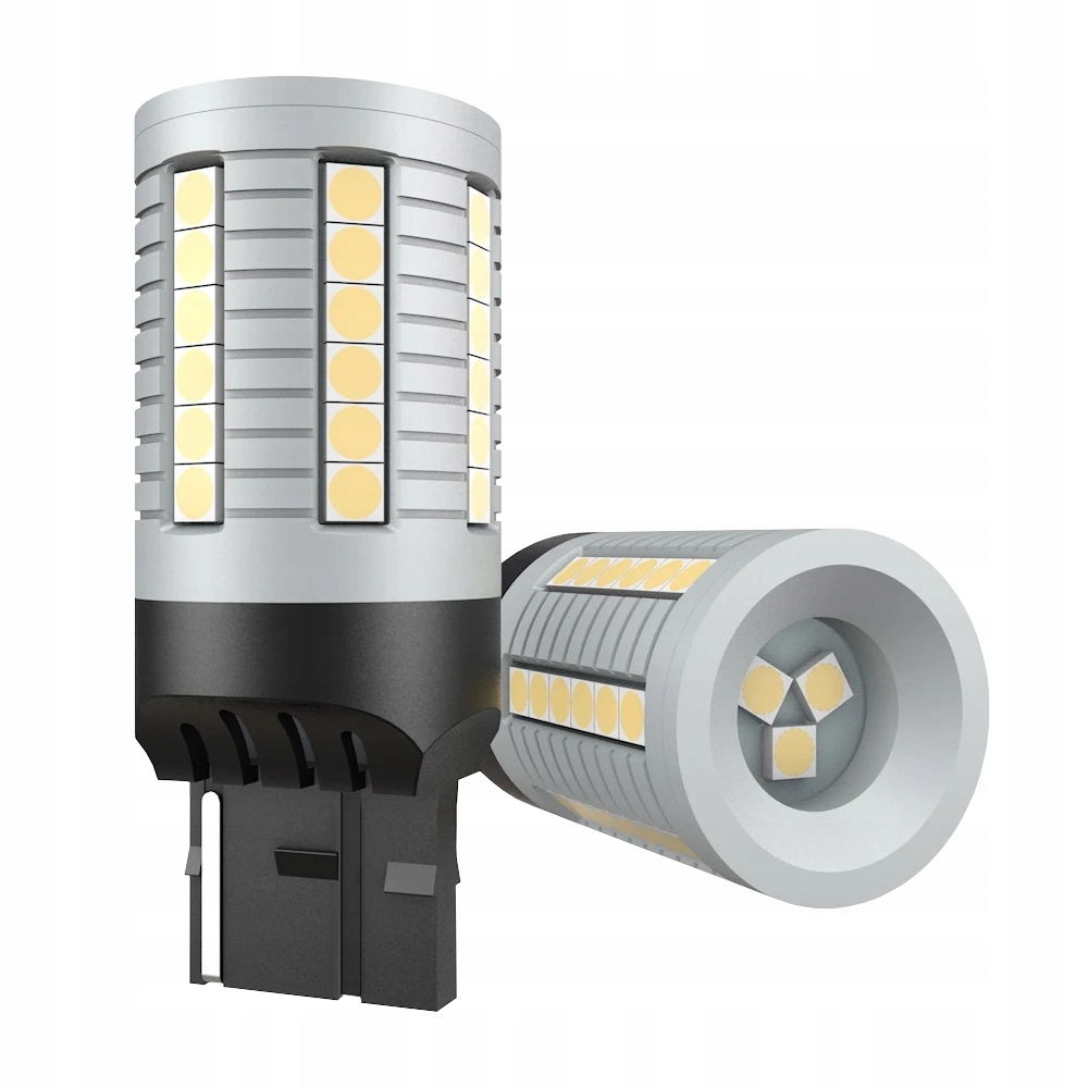 Żarówka Led W21W T20 7440 S1 45xSMD3030 2350LM Canbus Wsteczny Drl Mocne