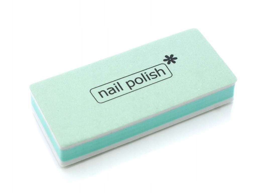 

Polerka nabłyszczaj. paznokcie blok kostka zielona