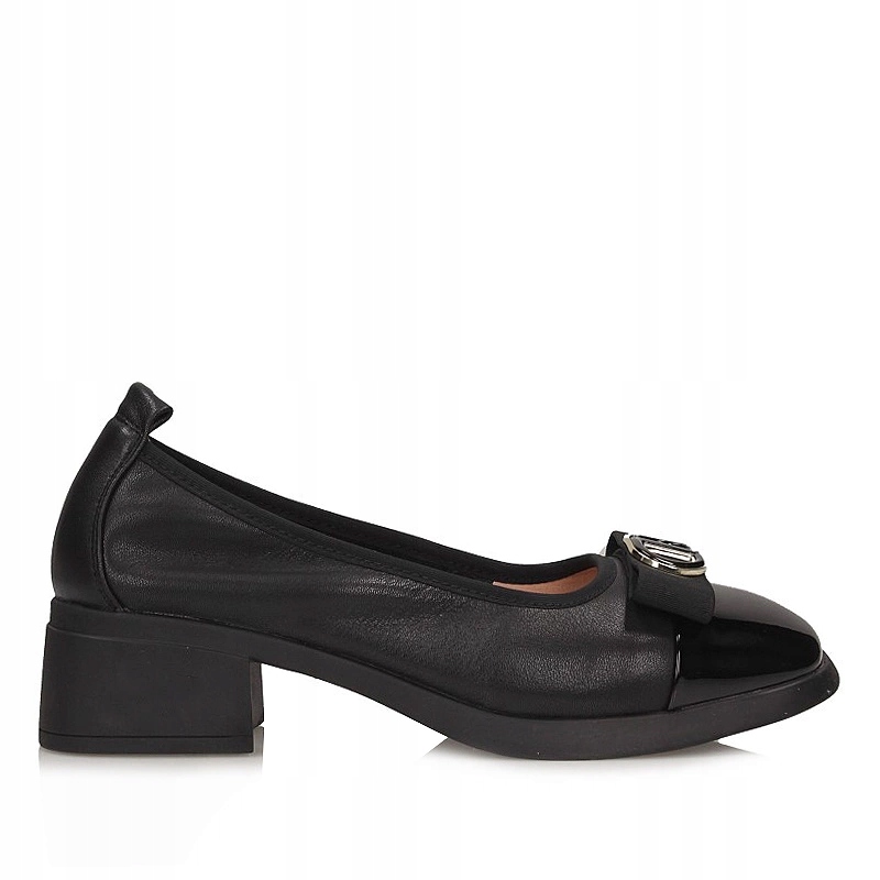 Pohodlné měkké dámské polobotky Ravini 7539-1A Black