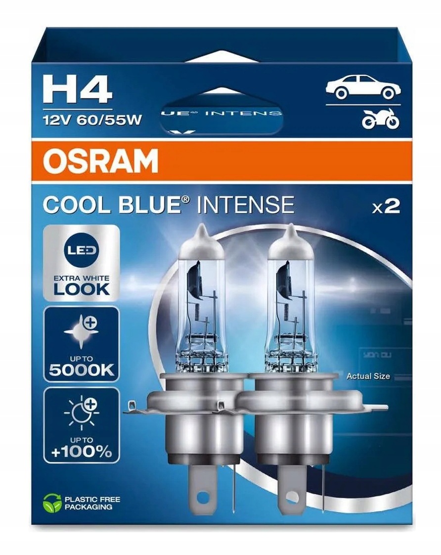 Żarówki Osram Cool Blue Intense NextGen H4 60/55 W 2 szt.