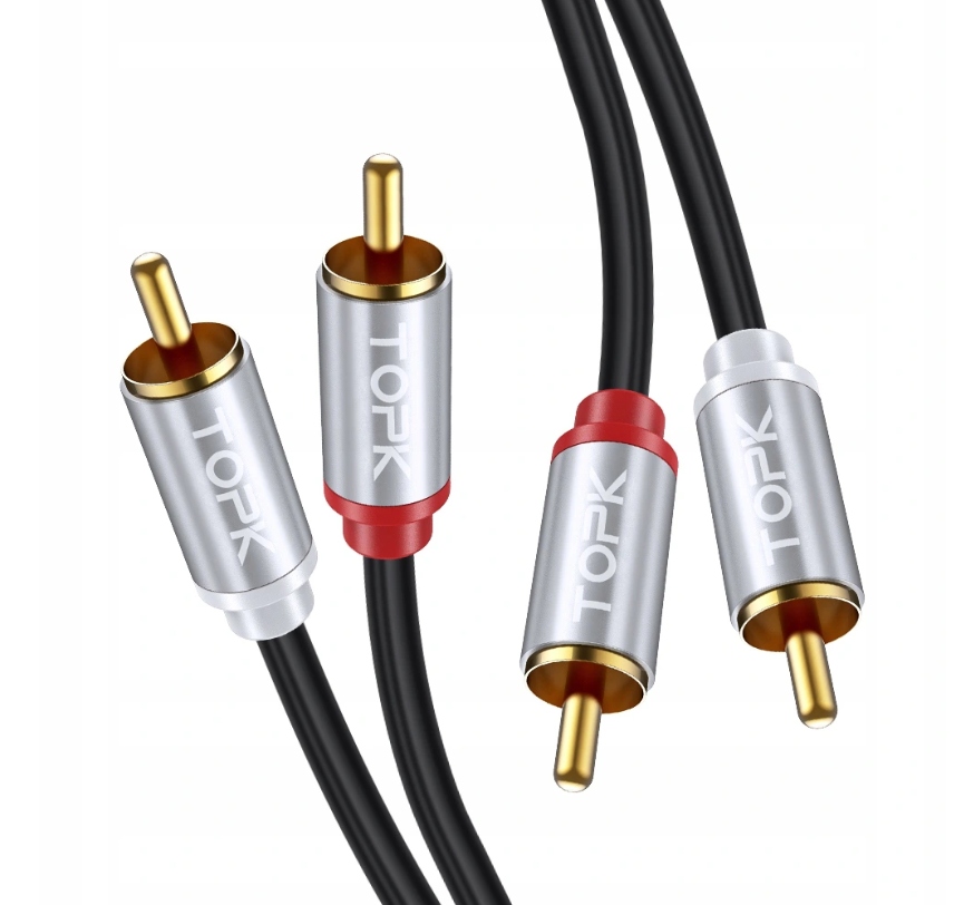 Kabel RCA 2X RCA - 2XRCA Cinch - cinch TOPK 2 metry